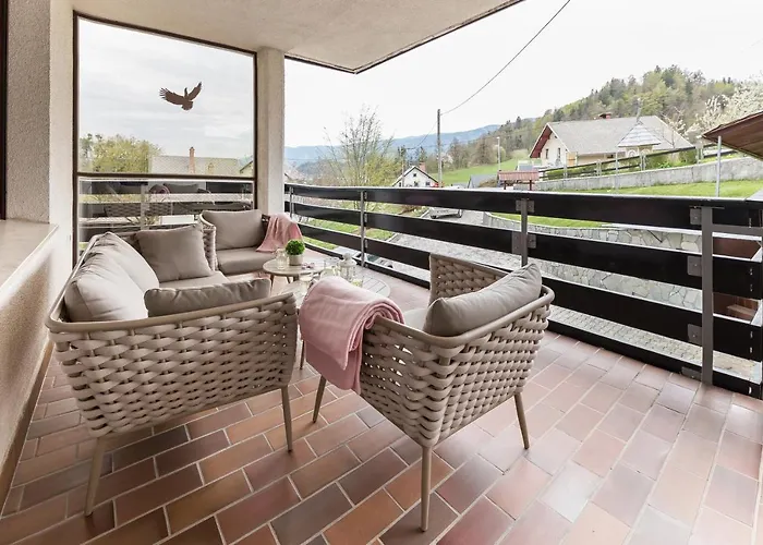 Lägenhet Valy - Relaxing Terrace & Near Bled